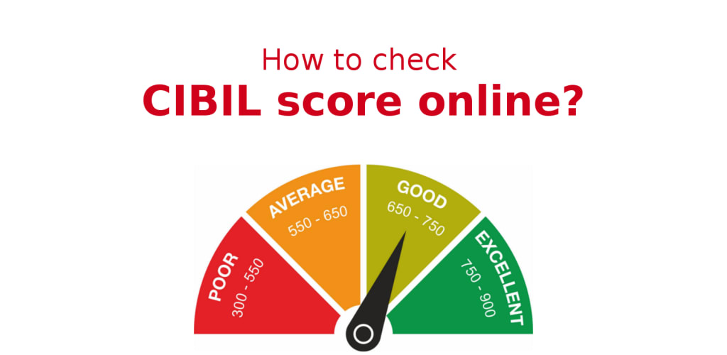 how to check CIBIL score online in India